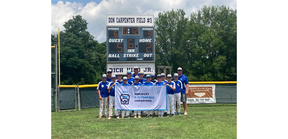 2022 9-11 Year Old State Champions - Warren County South