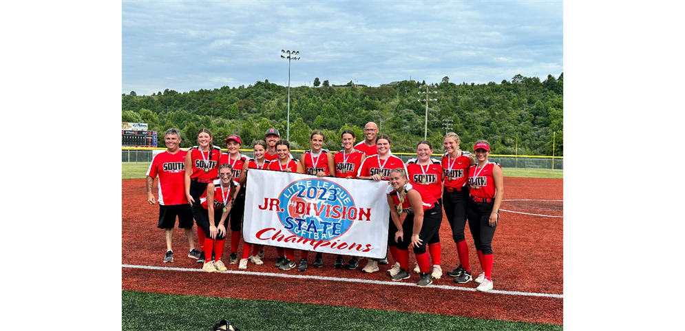 2023 Junior League Softball State Champions-South Laurel  Little League