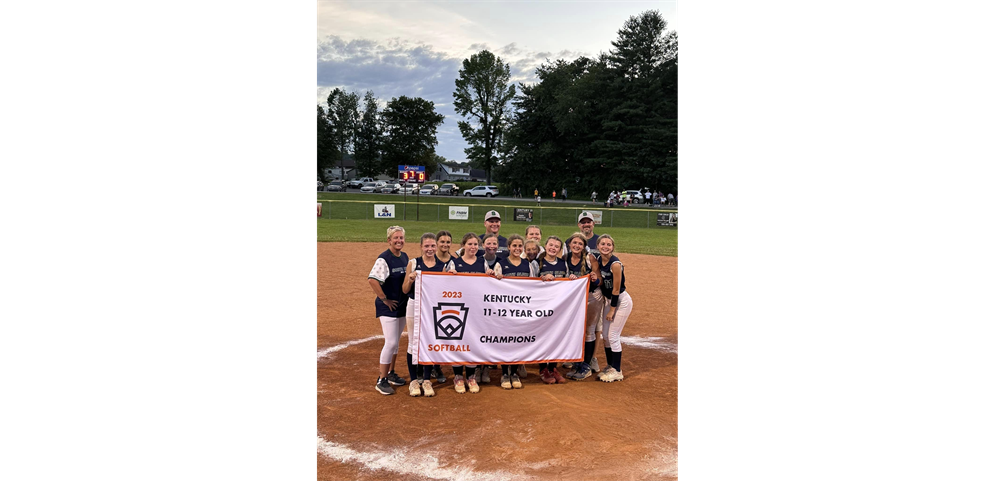2023 10-12 Year Old Softball State Champions -South Oldham